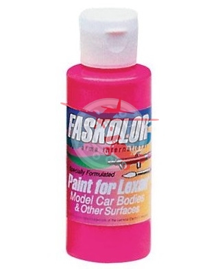 Paint 2 Oz - FASKOLOR - flourescent raspberry (PARR4102)