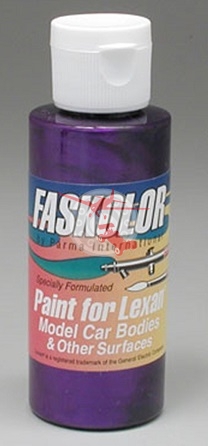 Боя на водна основа 2 oz - FASKOLOR - флоуресцент лилав (PARR4108)