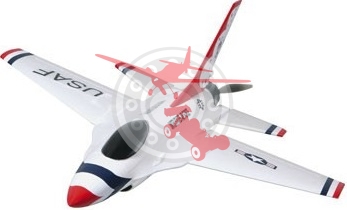 Electric Airplane Kit F-16 ARF + Electric Motor - Ultrafly Model (UFLA1091)