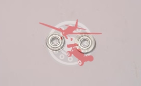 Ball Bearings Metal Shielded 4x11mm Flanged 2 Pcs. (COR 1125)