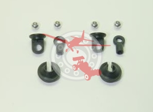 Shock Spring Collar with Ballends and Balls 1 Pair (COR 79229)