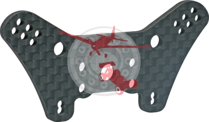 Carbon Rear Shock Tower (LRP 112532)