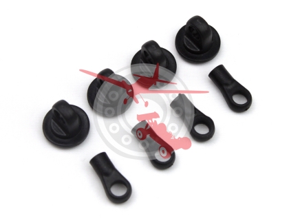 Shock End Set Upper/Lower 8 Pcs. (LRP 120975)