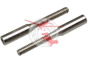 4-40 (.095") Solder-On Threaded Couplers 2 Pcs. (GPMQ3832)