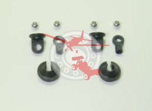 Shock Spring Collar with Ballends and Balls 1 Pair (COR 79229)