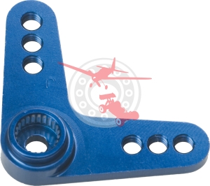 Blue Aluminium Servo Arm Throttle/Brake (LRP 132583)