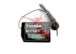 Micro Receiver 4Ch  FM  40MHz - Futaba - R114F